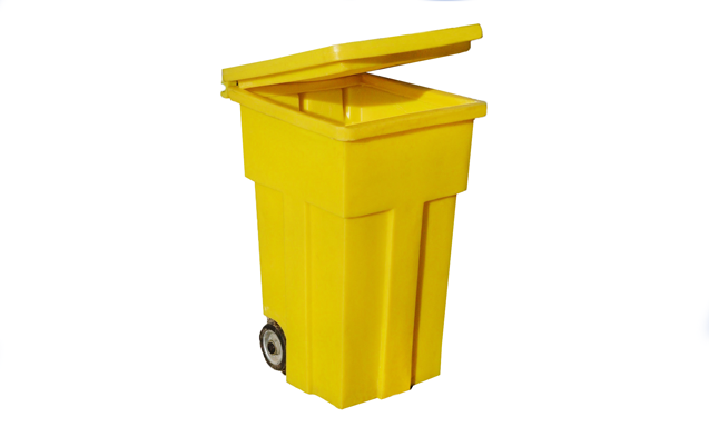 260 liter trash can